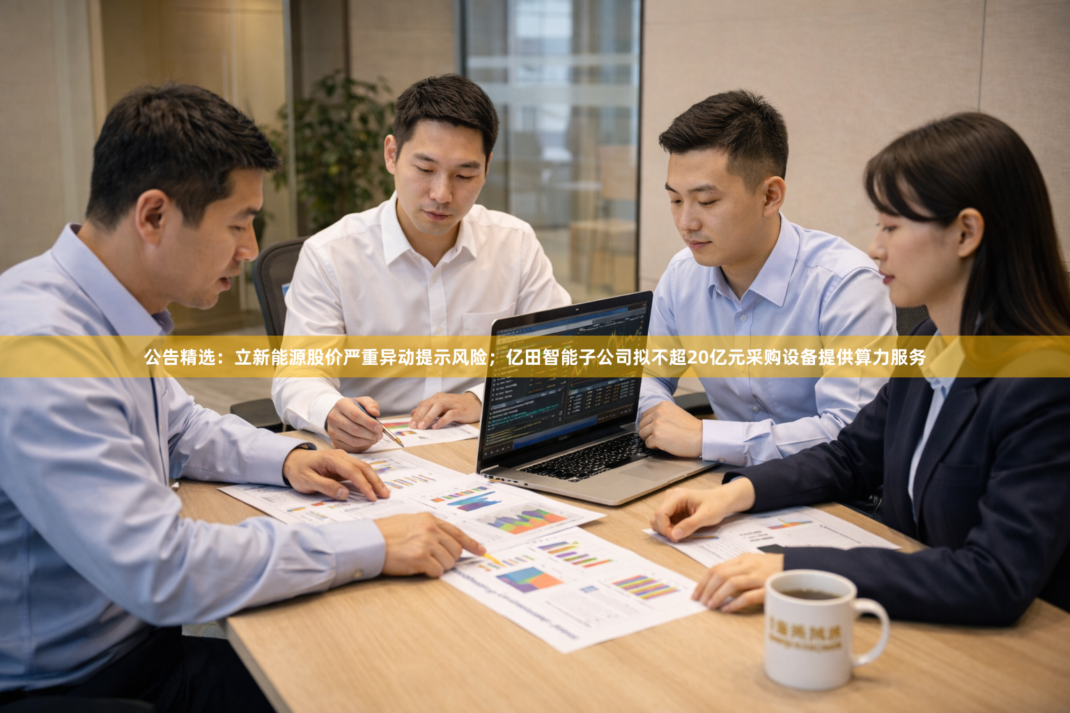 公告精选：立新能源股价严重异动提示风险；亿田智能子公司拟不超20亿元采购设备提供算力服务