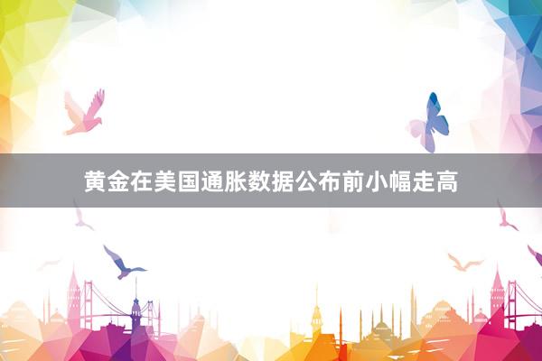 黄金在美国通胀数据公布前小幅走高